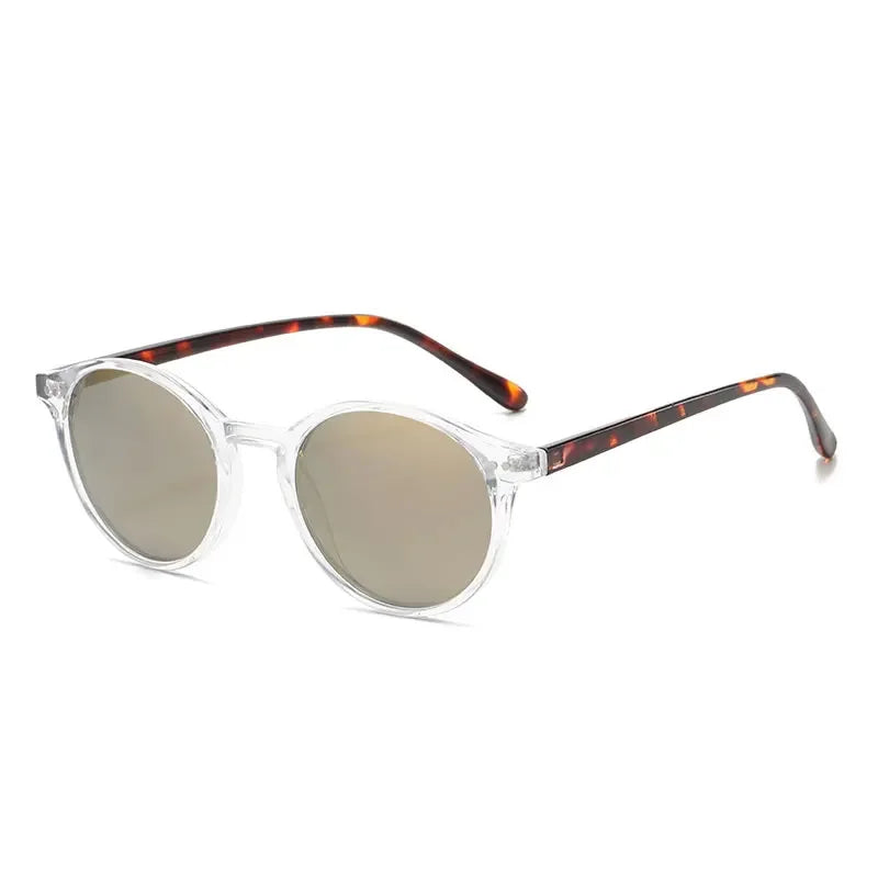 Retro Round Polarized Sunglasses