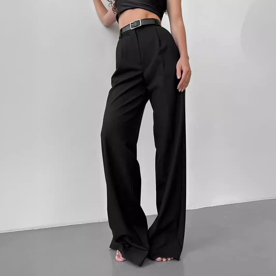 Women's Wide Leg Pants Casual Loose Fit Office Spring Summer