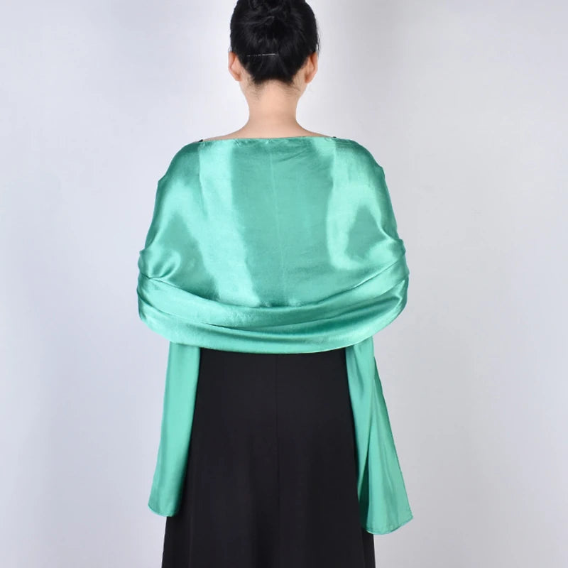 Satin Evening Shawl