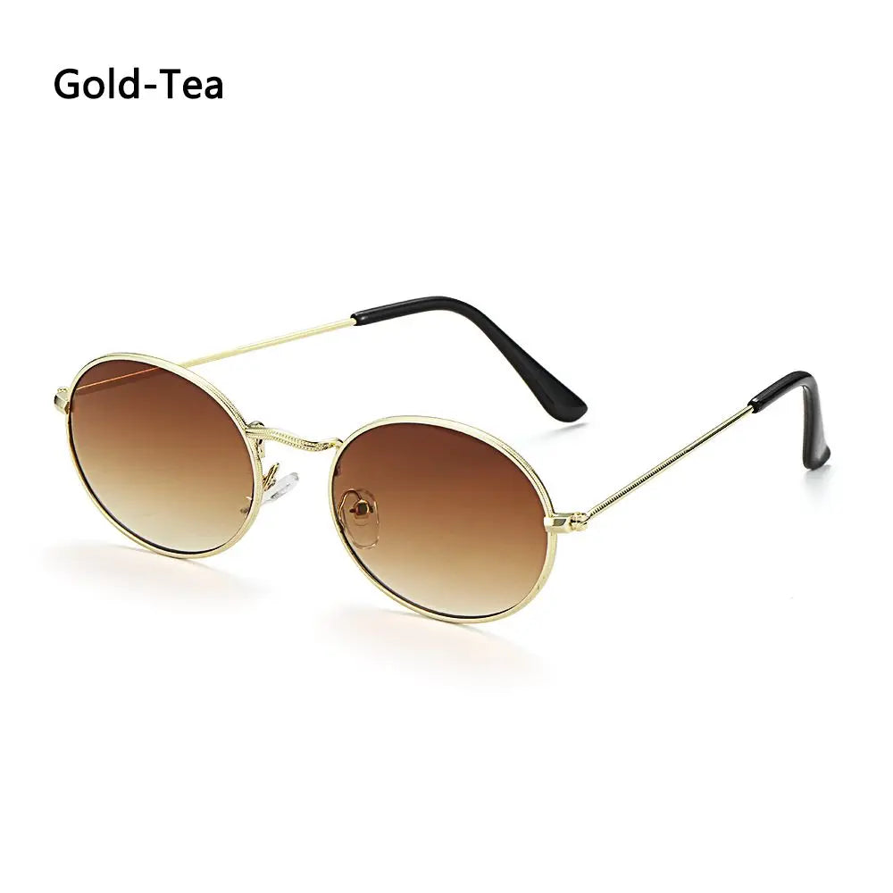 Vintage Oval Retro Sunglasses