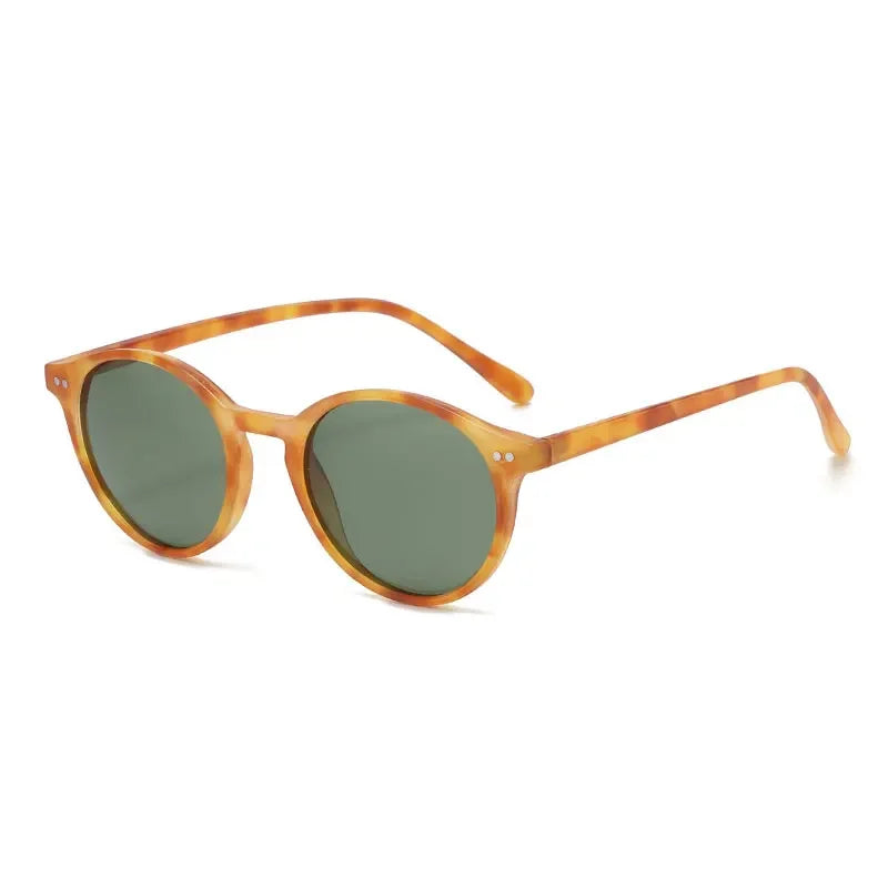 Retro Round Polarized Sunglasses