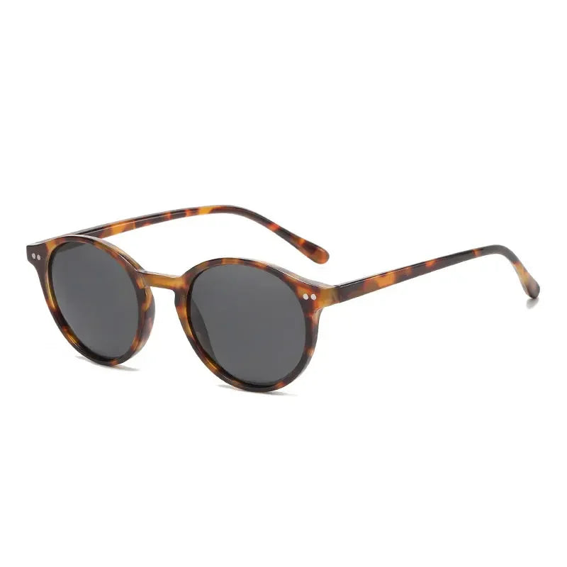 Retro Round Polarized Sunglasses