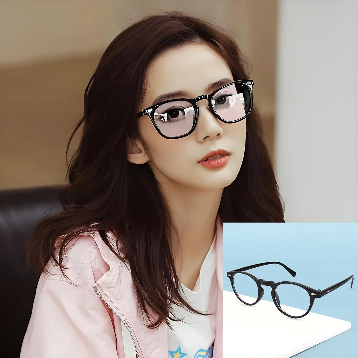 Round Blue Light Glasses