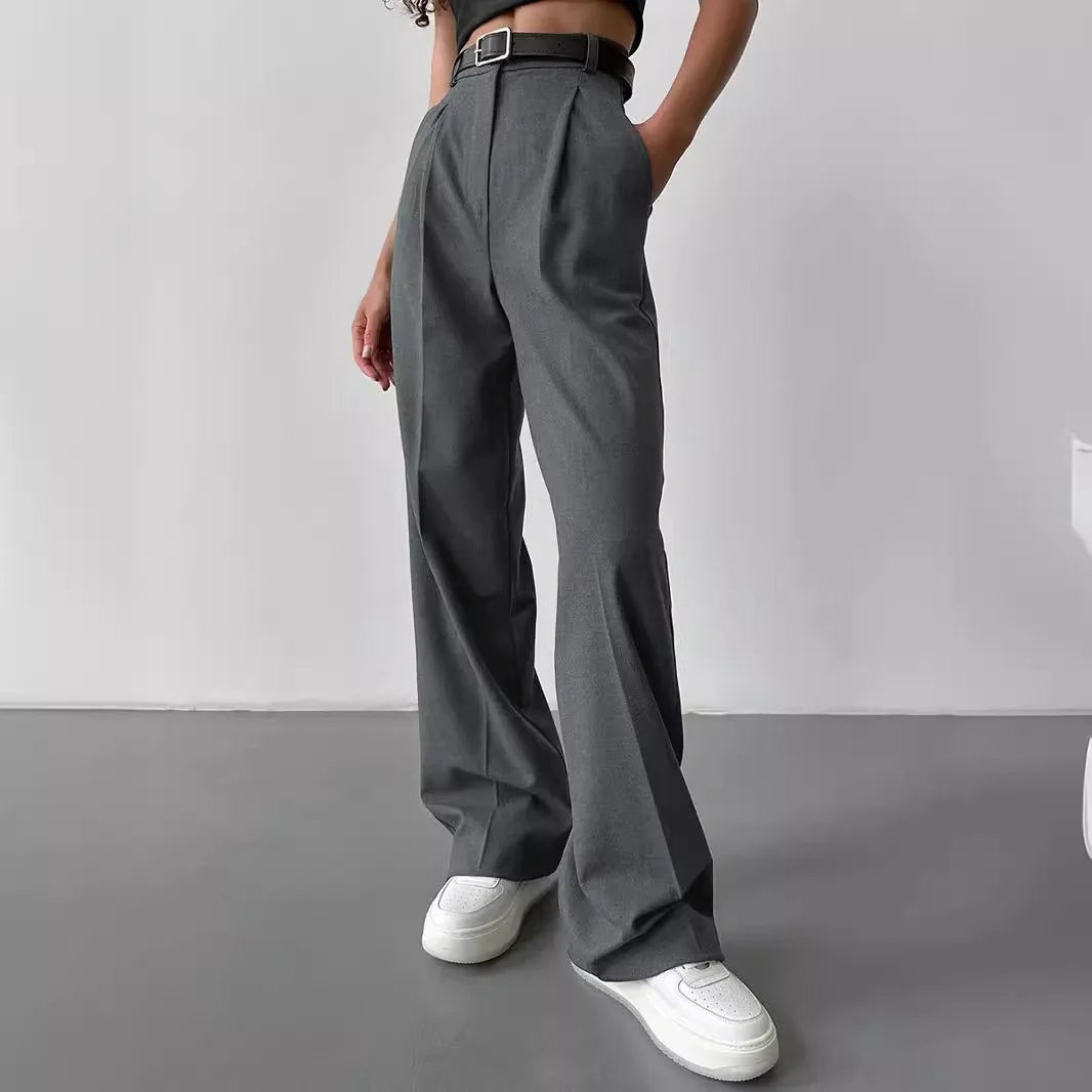 Women's Wide Leg Pants Casual Loose Fit Office Spring Summer