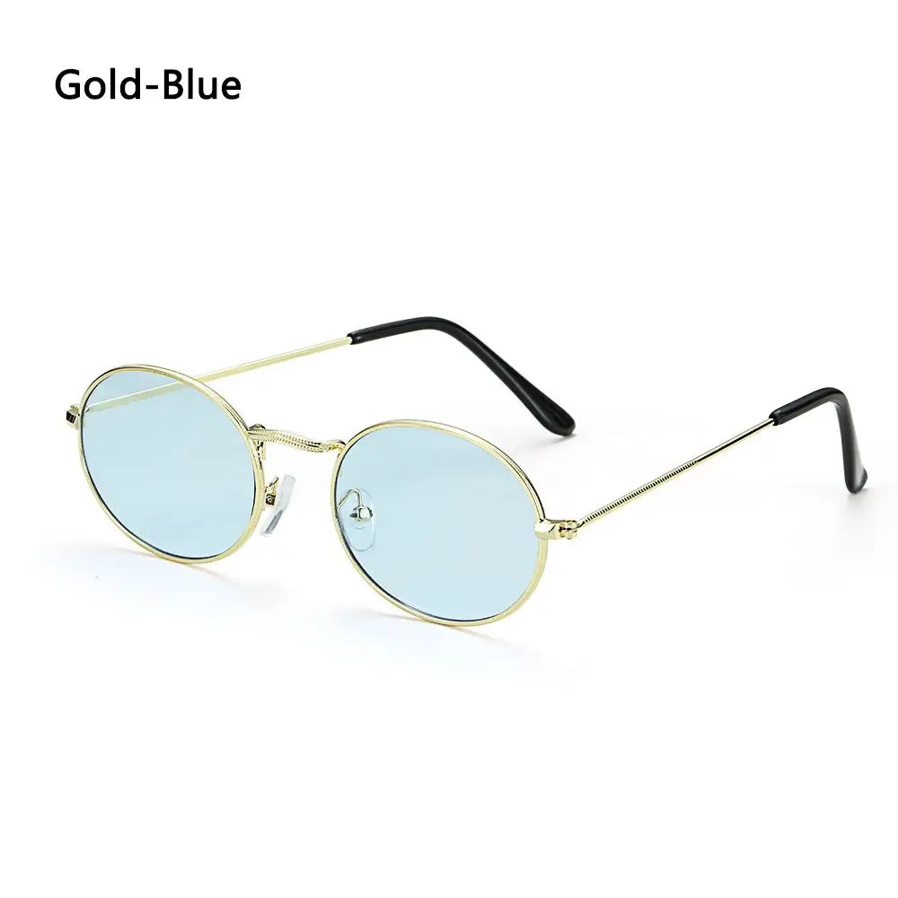 Vintage Oval Retro Sunglasses