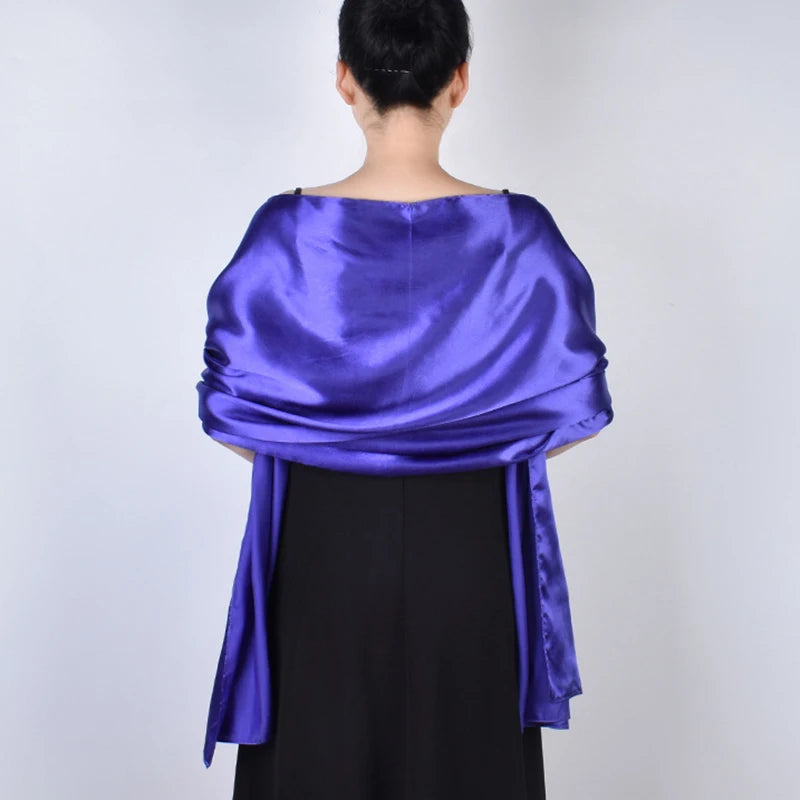 Satin Evening Shawl