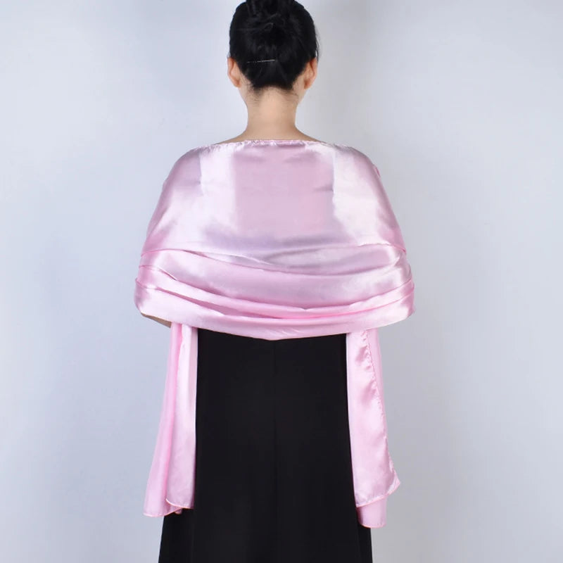 Satin Evening Shawl