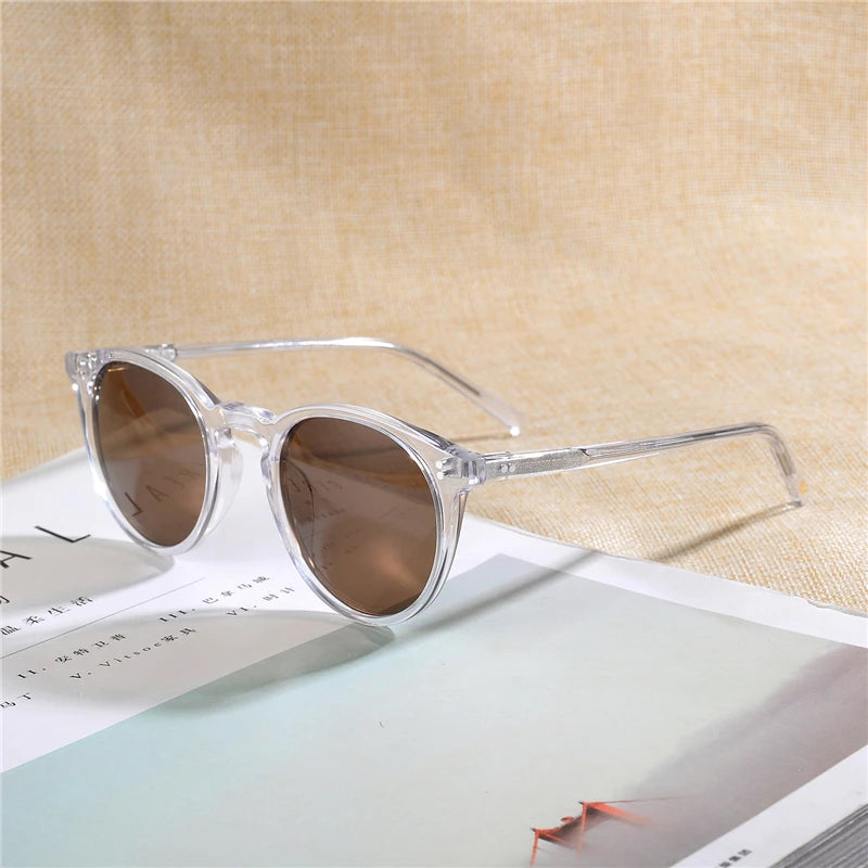 Retro Oval Sunglasses