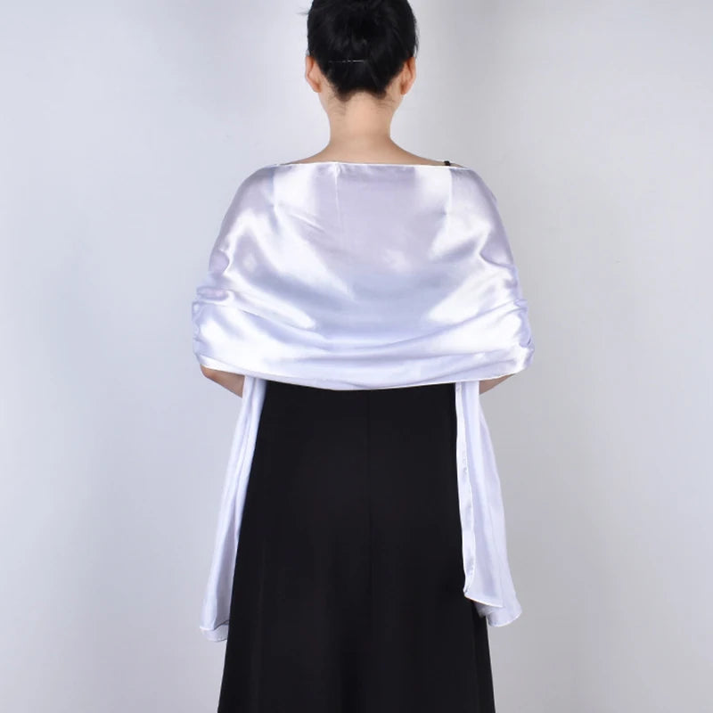 Satin Evening Shawl