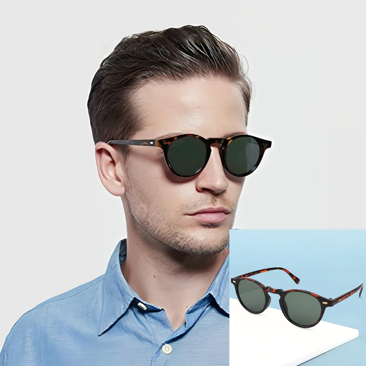 Round Blue Light Glasses