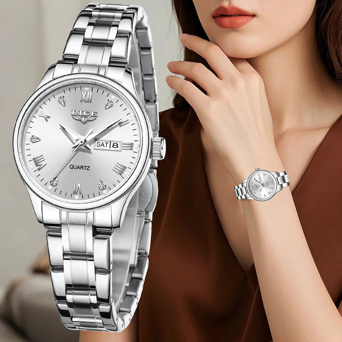 Classic Quartz Date Watch