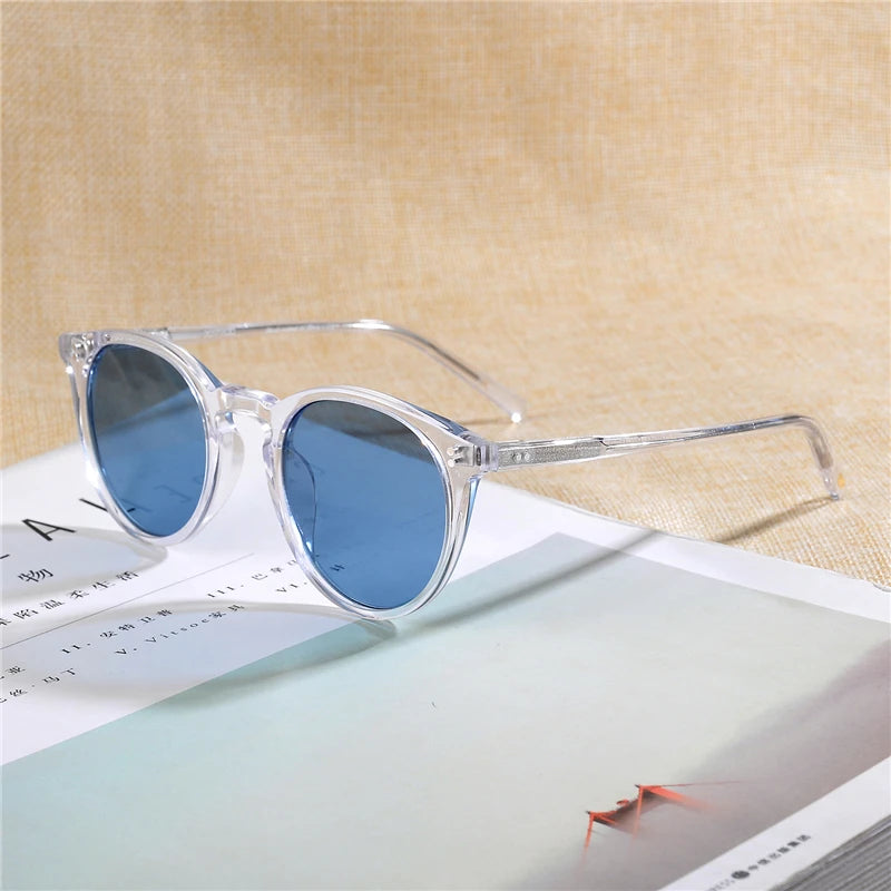 Retro Oval Sunglasses