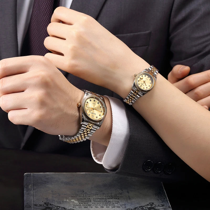Luxury Quartz Calendar Watch