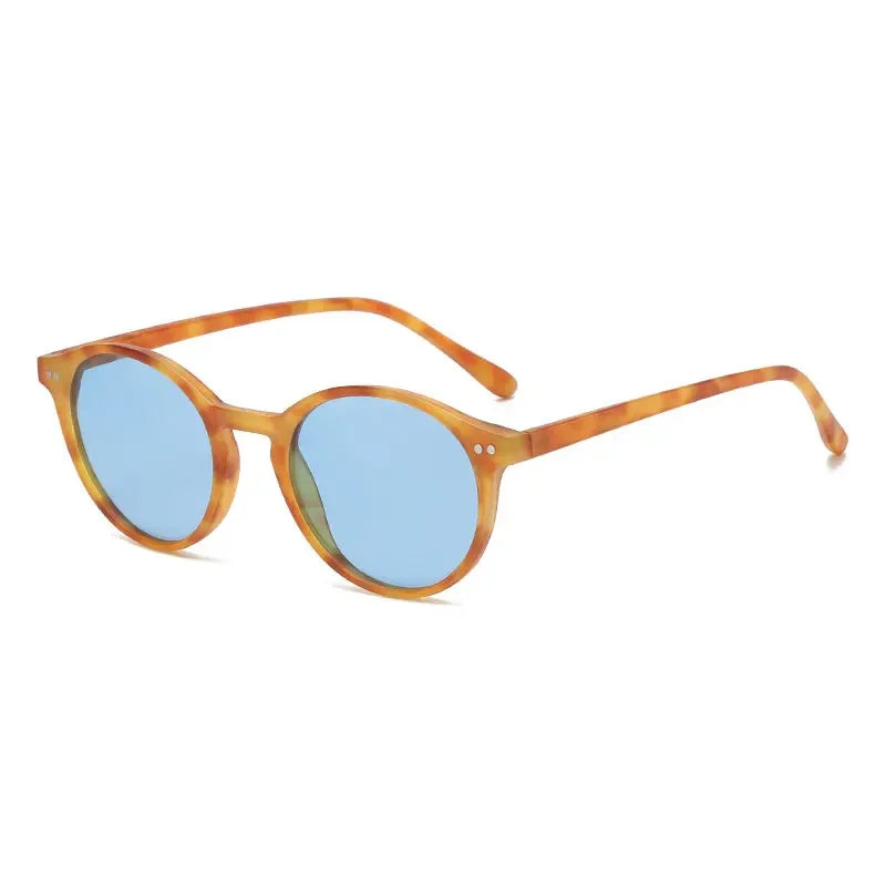 Retro Round Polarized Sunglasses