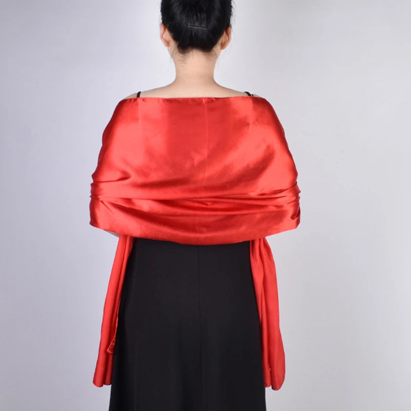 Satin Evening Shawl