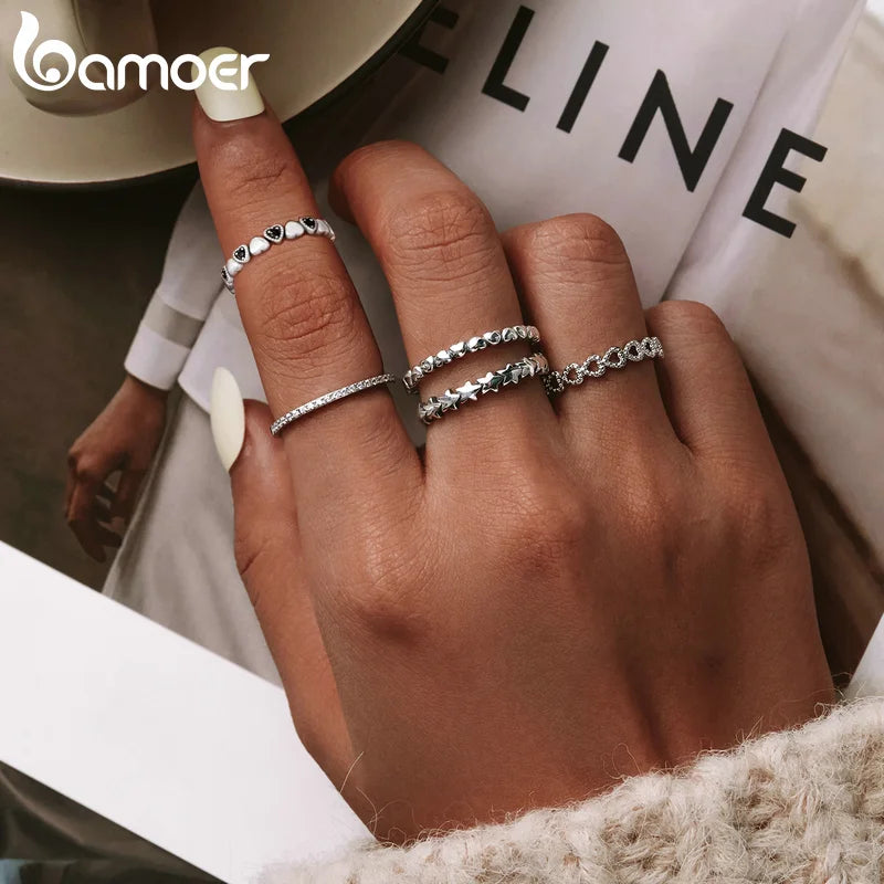 Silver Heart Ring