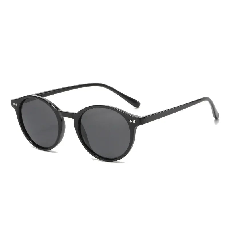 Retro Round Polarized Sunglasses