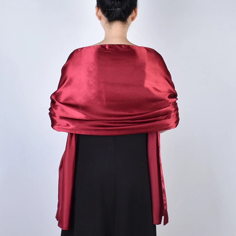 Satin Evening Shawl
