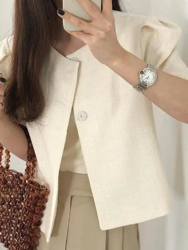 Open-Front Cardigan