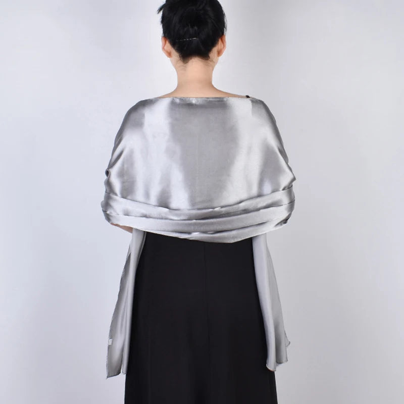Satin Evening Shawl
