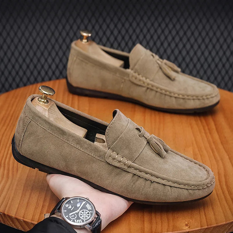 Flat Male Driving Shoe Zapatos