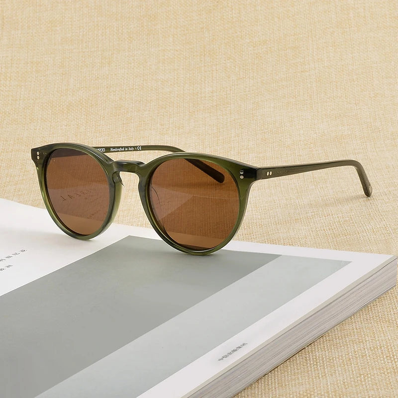 Retro Oval Sunglasses