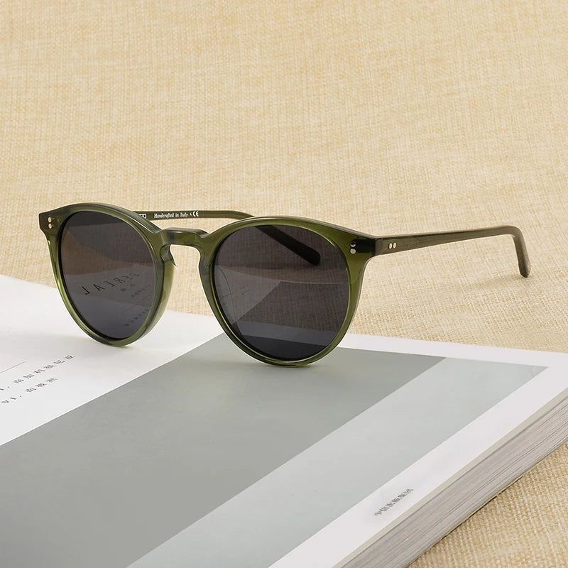 Retro Oval Sunglasses