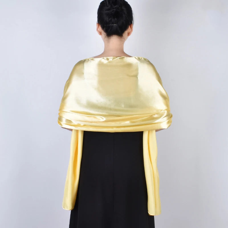 Satin Evening Shawl