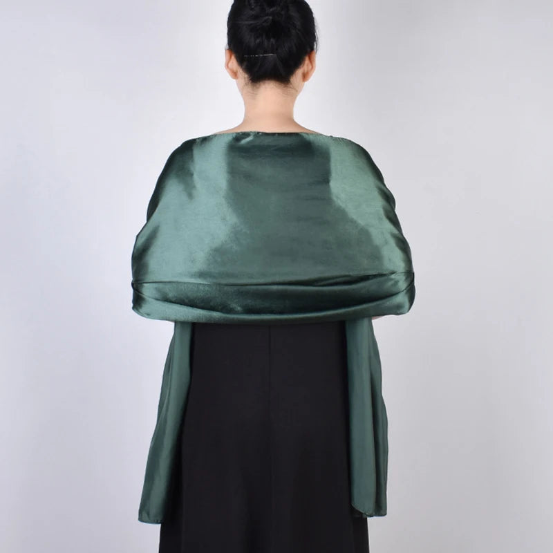 Satin Evening Shawl