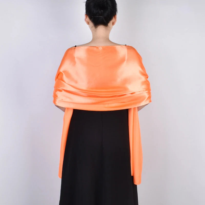 Satin Evening Shawl