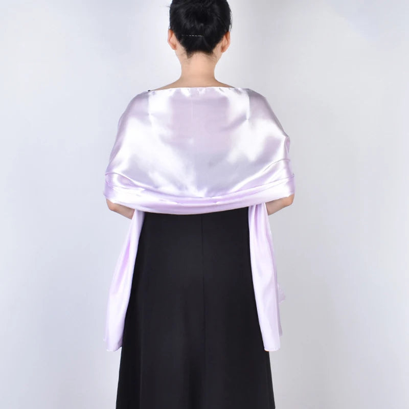 Satin Evening Shawl