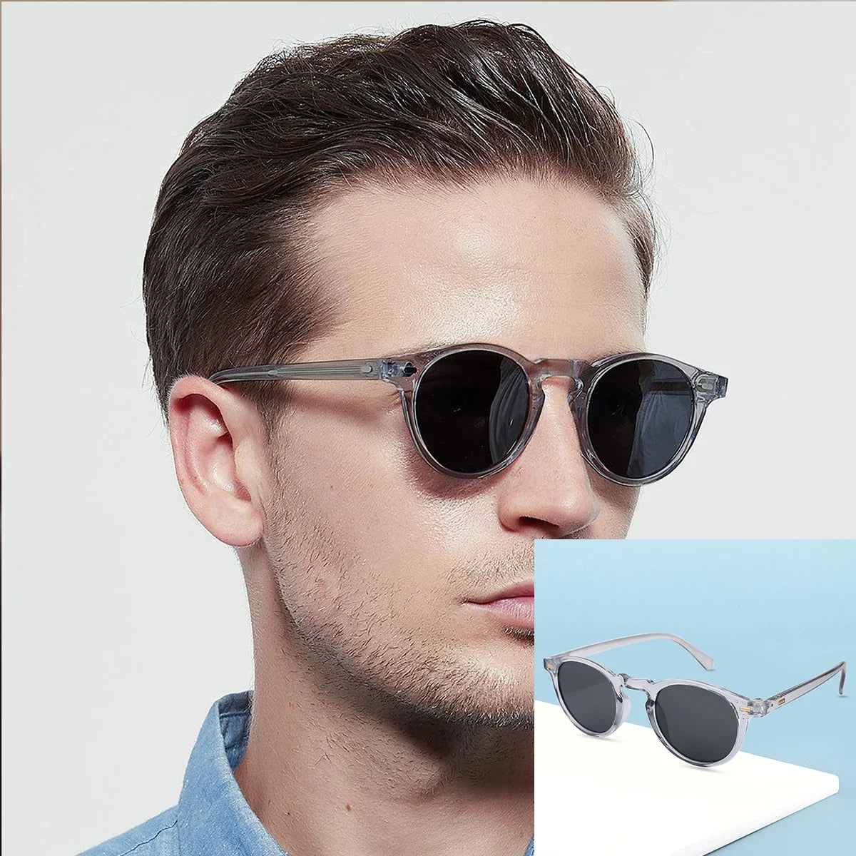 Round Blue Light Glasses