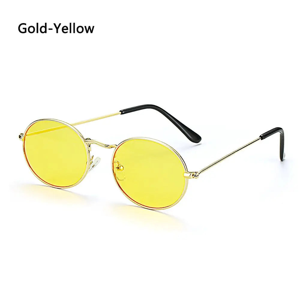 Vintage Oval Retro Sunglasses