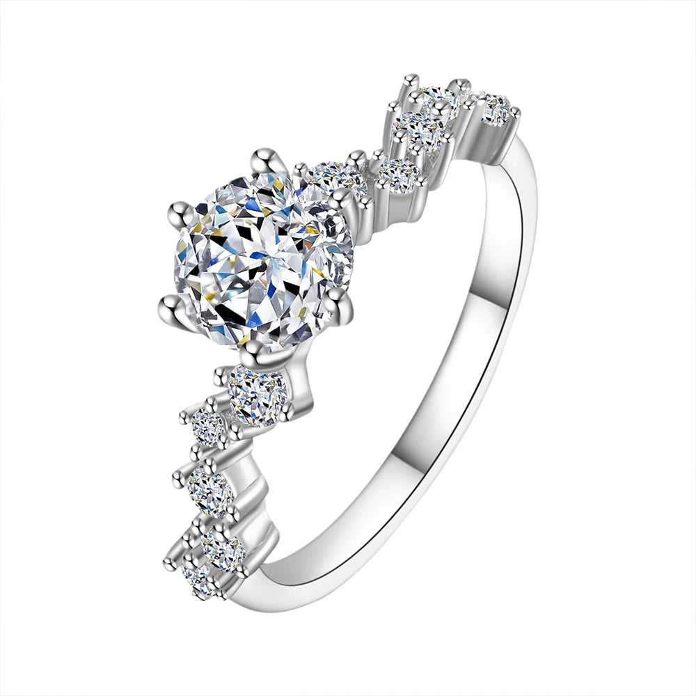 Moissanite Ring