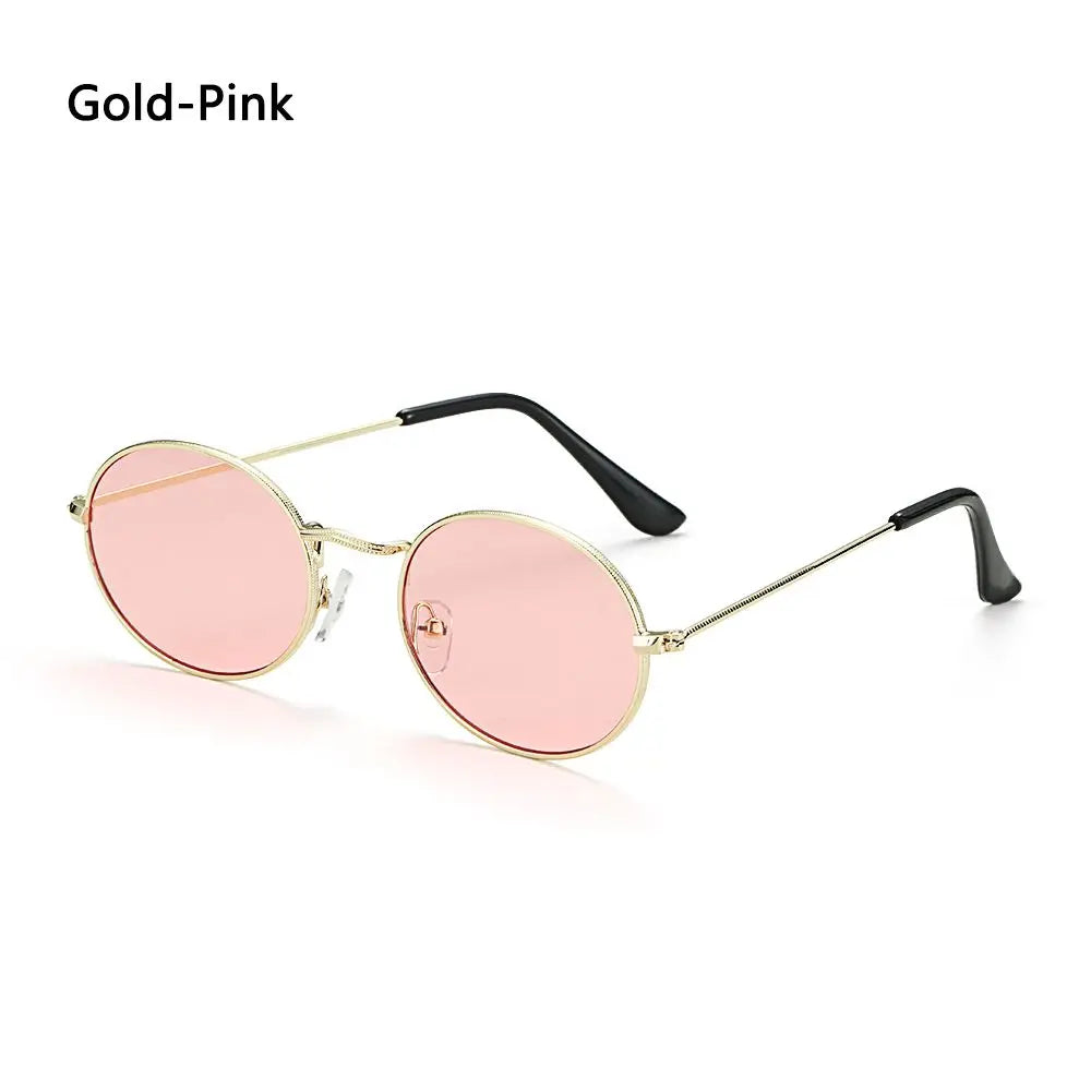 Vintage Oval Retro Sunglasses