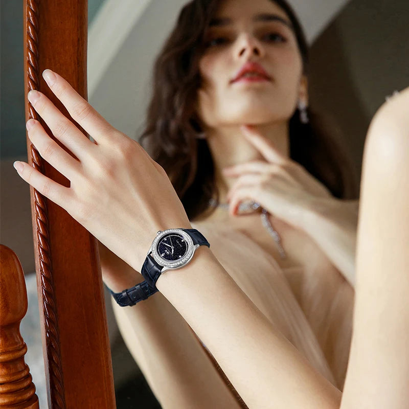 Luxury Diamond Quartz Watch