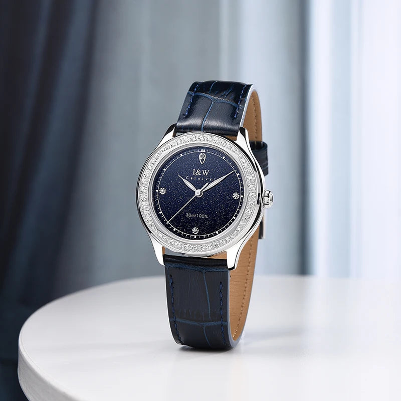 Luxury Diamond Quartz Watch