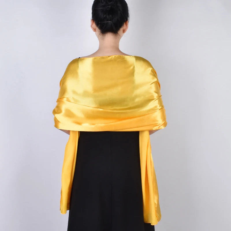 Satin Evening Shawl