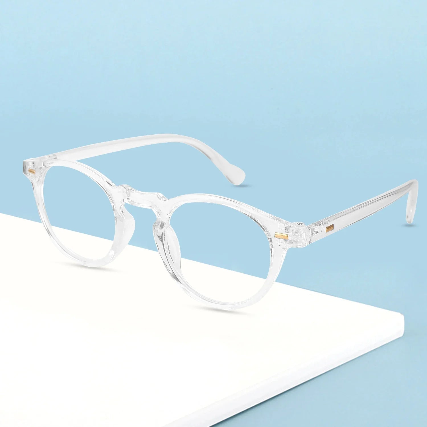 Round Blue Light Glasses