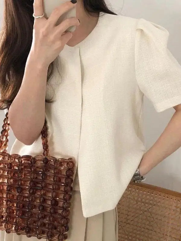 Open-Front Cardigan