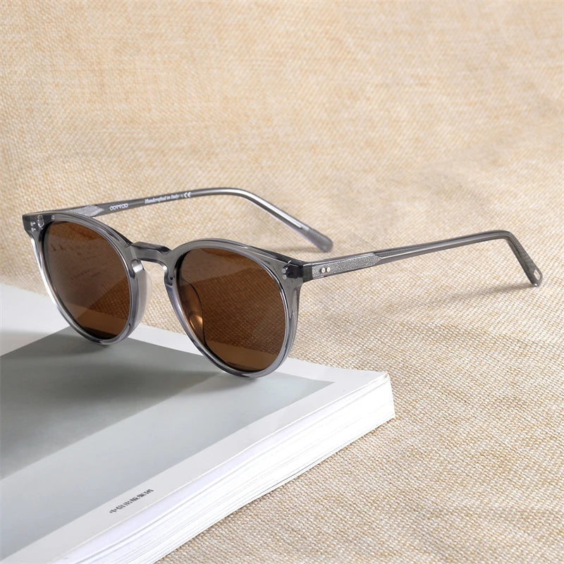 Retro Oval Sunglasses