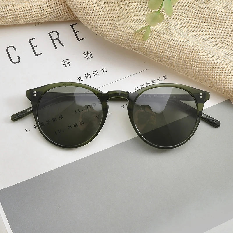 Retro Oval Sunglasses