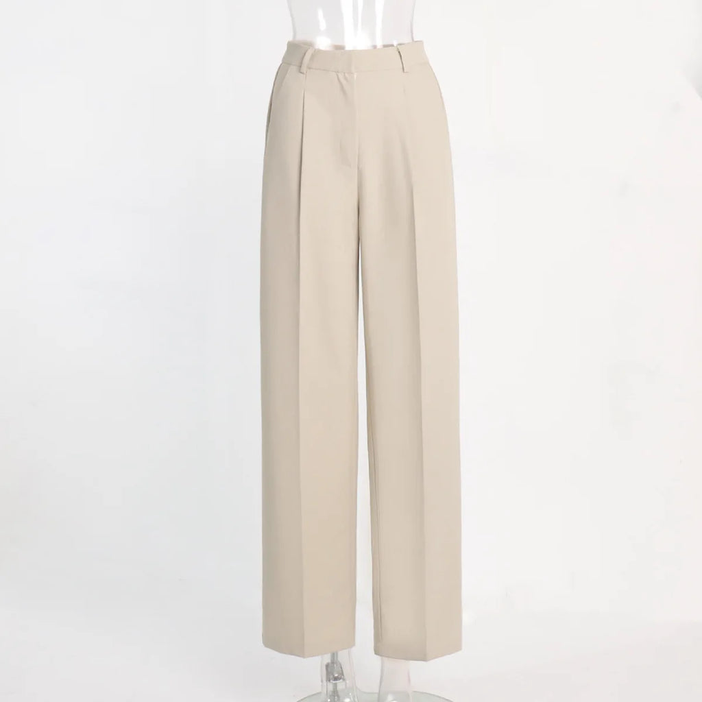 Women's Wide Leg Pants Casual Loose Fit Office Spring Summer