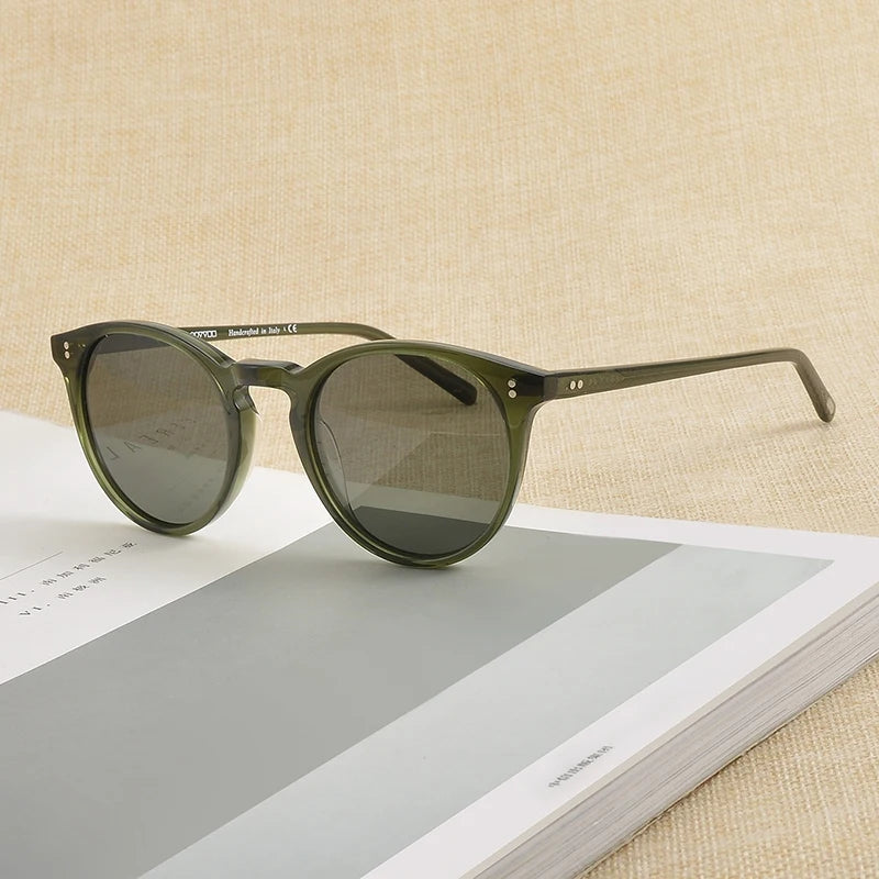 Retro Oval Sunglasses