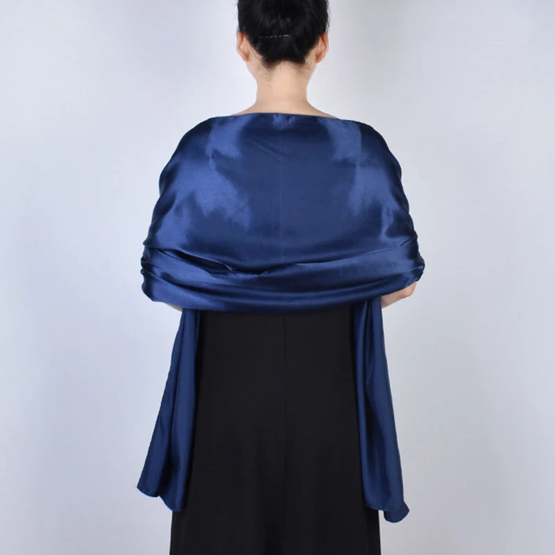 Satin Evening Shawl