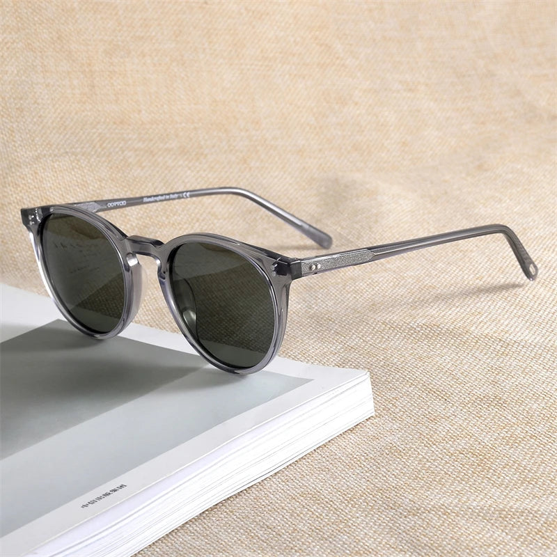Retro Oval Sunglasses