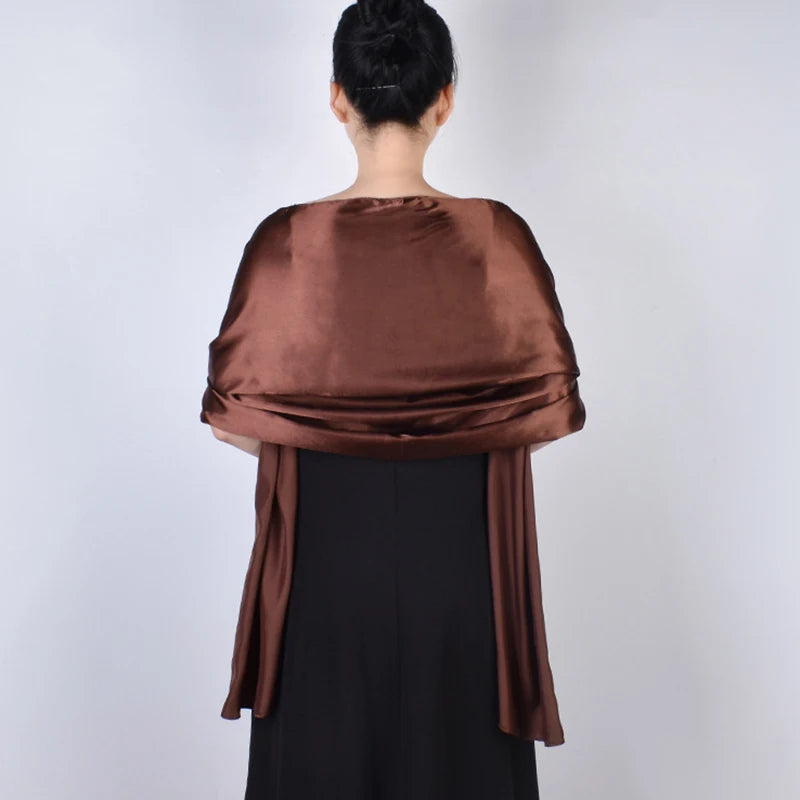 Satin Evening Shawl