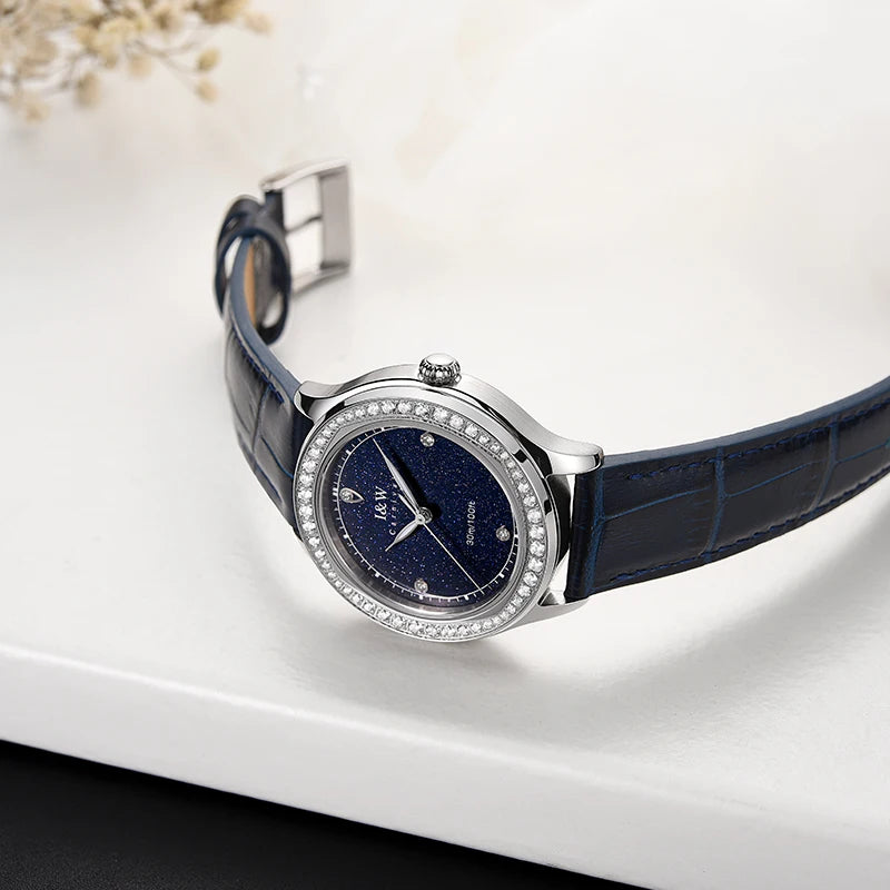 Luxury Diamond Quartz Watch