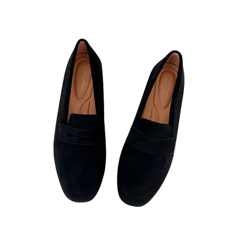 Suede Slip-On Flats