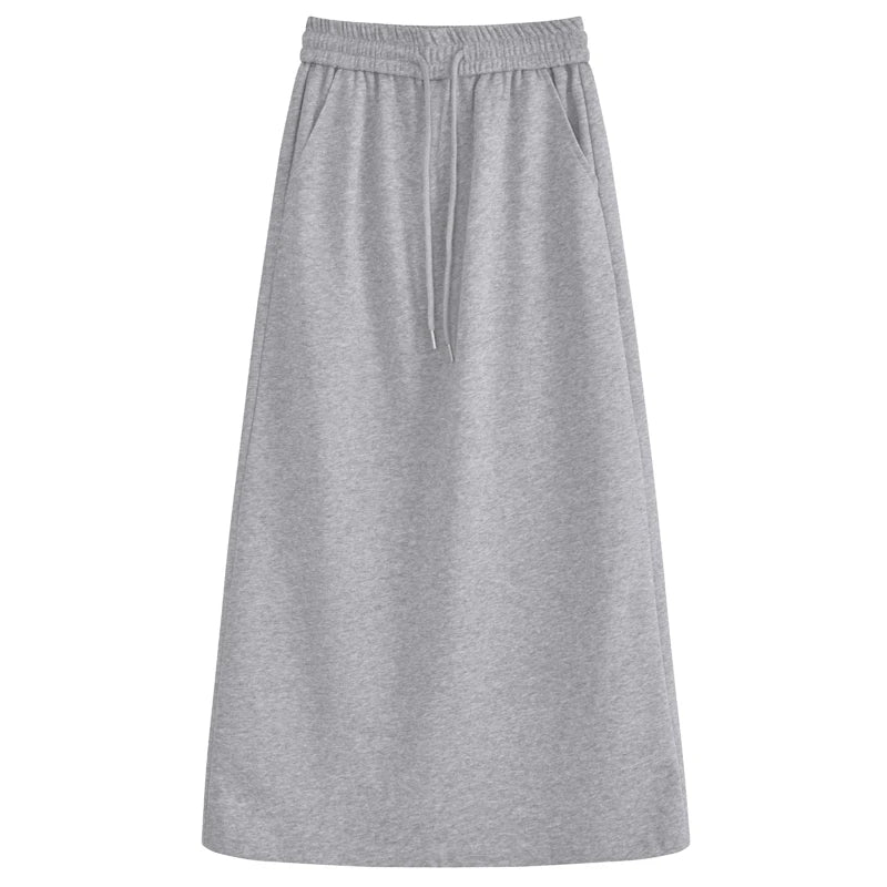 High-Waist Straight Skirt